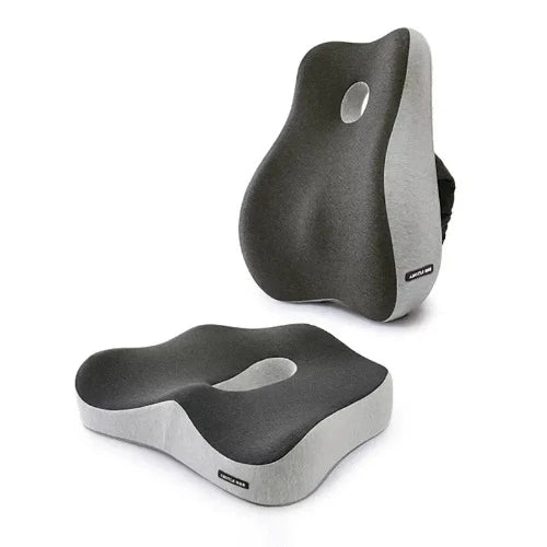 Ergonomic Seat Cushion & Back Relief Lumbar Pillow®