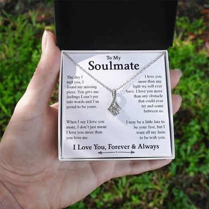 To My Soulmate | I Love You, Forever & Always - Alluring Beauty necklace